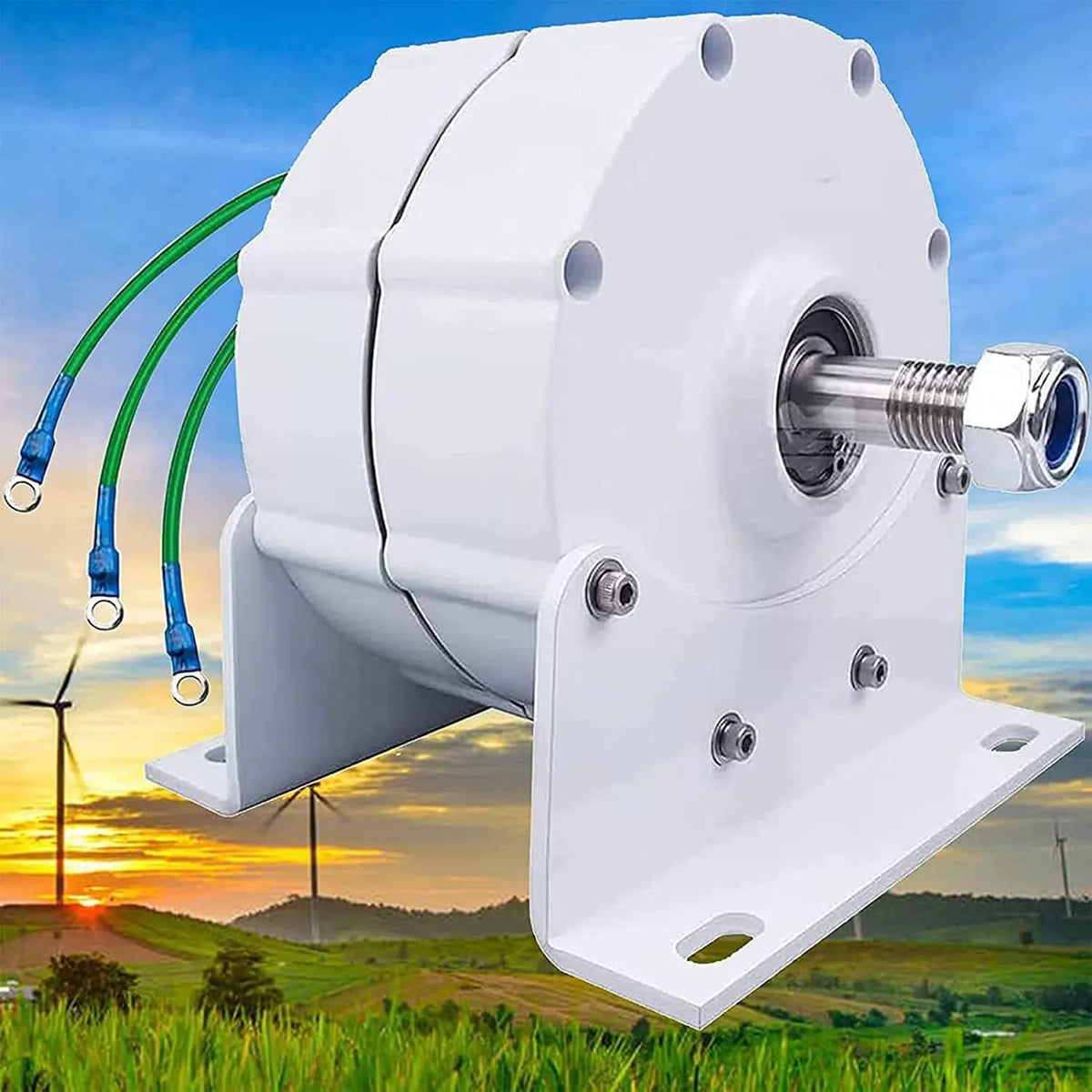Generator, 12V, 48V, Water Windturbine,24V-400 W, hoogwaardige puur koperen wikkeling