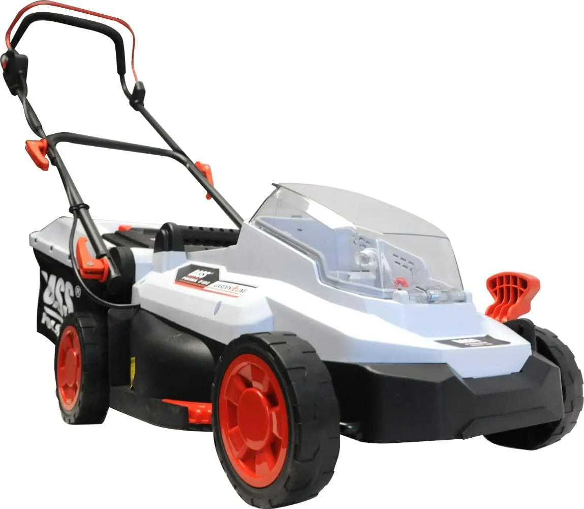 Grasmaaier met 24V, 30L en geluidsarme werking, 24V Maaibreedte 350 mm