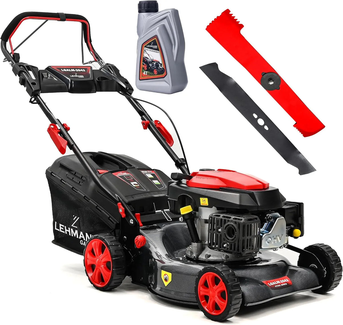 Maaier LGALM-2642 met 2,6 kW, 42 cm, 25-70 mm, 2.000 m2 en benzineaandrijving