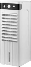 Mobiele airconditioner en Ventilator, 12 uur timer, Mobiele airconditioning, afneembaar waterreservoir, geluidsarm luchtkoeler