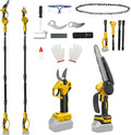 DeWalt Kettingzaag met 8 inch, 20 V, 30 mm, 4-in-1 en handmodel