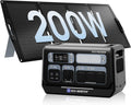 Draagbaar powerstation, PS2400W, 200 W, 2048 Wh, 4800 W, wifi, bluetooth